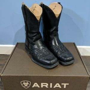Ariat Mens Cowboy Boots Rambler Renegade Black